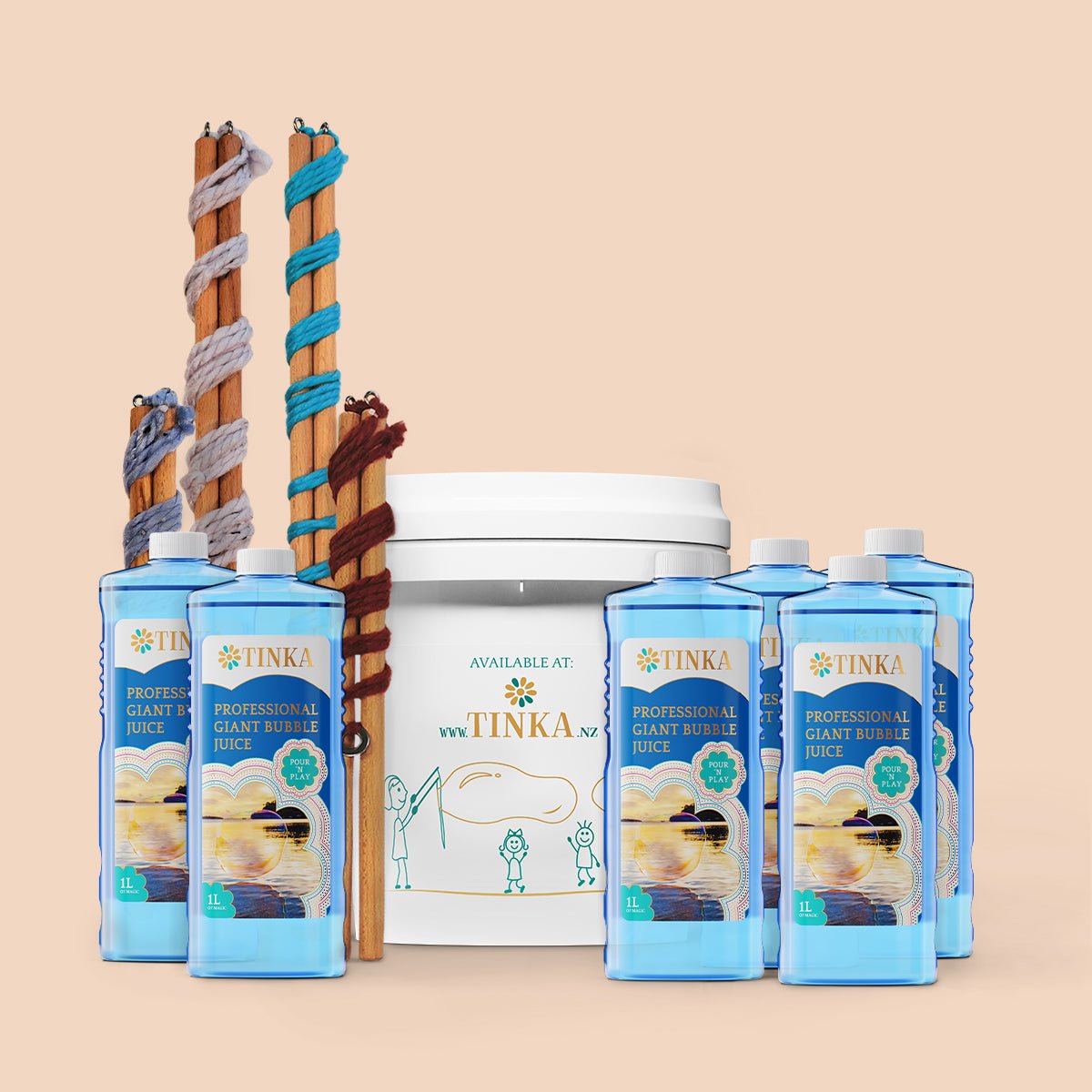 Pour ‘n Play Epic Fun Kit - Giant Bubbles by Tinka - Tinka Giant Bubbles