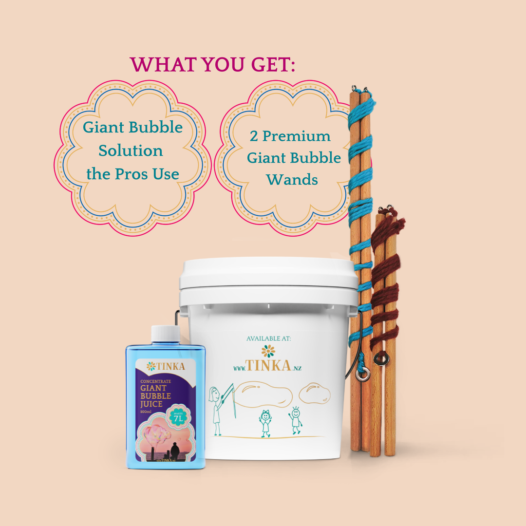 Starter Kit - 7L Tinka Giant Bubble Concentrate