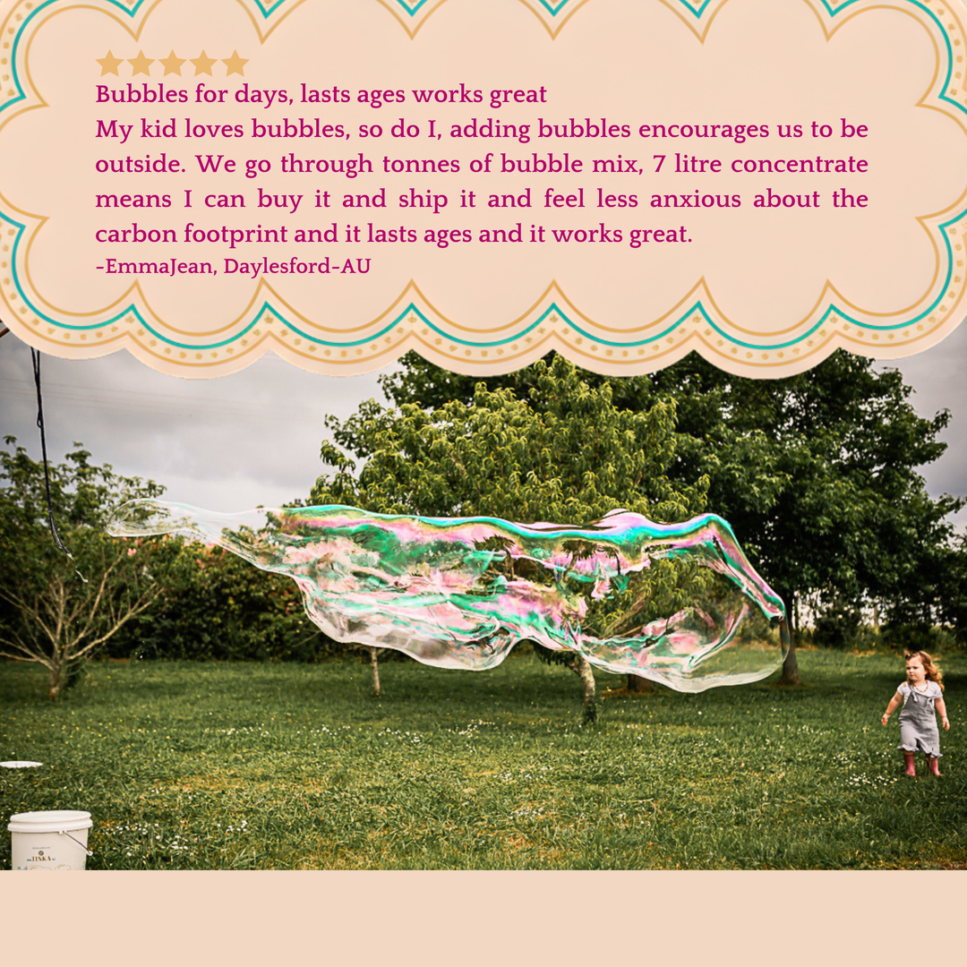 Tinka 240ml Giant Bubble Concentrate (Makes 3L)