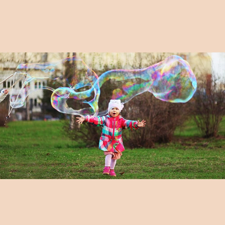 Kids Giant Bubble Wand - Giant Bubbles by Tinka - Tinka Giant Bubbles